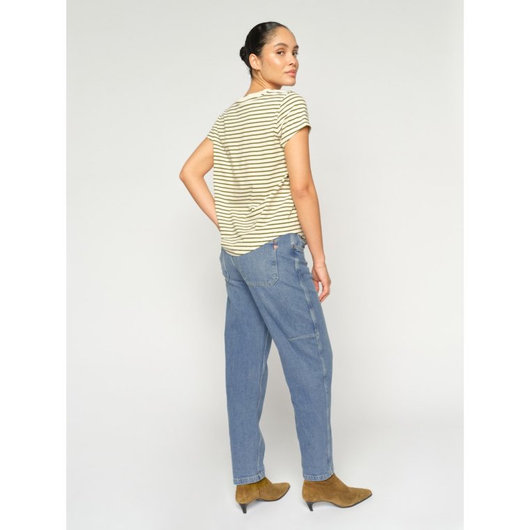 Mos Mosh - MMAymen Galleon Jeans - Vintage Blue