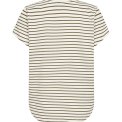 MOS MOSH - MMKala V-SS Stripe Tee - Olive Night