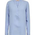 Mos Mosh - MMDanna Linen Blouse - Brunnera Blue