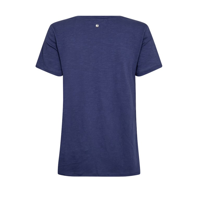 MOS MOSH - MMRomi Gethi O-SS Glam Tee - Crown Blue