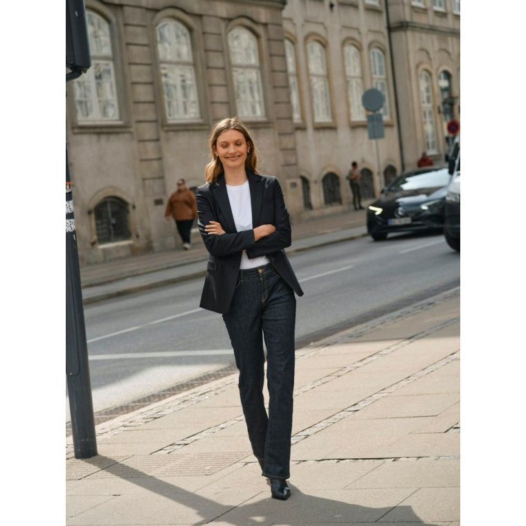 MOS MOSH - MMCecilia Cover Jeans - Long - Blue Denim