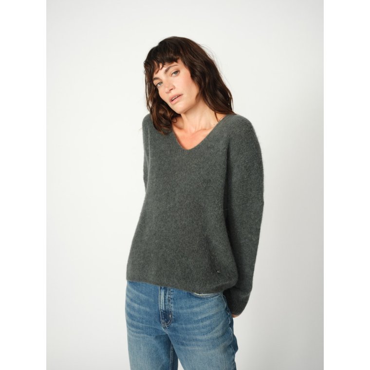 MOS MOSH - MMThora V-Neck Knit - Urban Chic