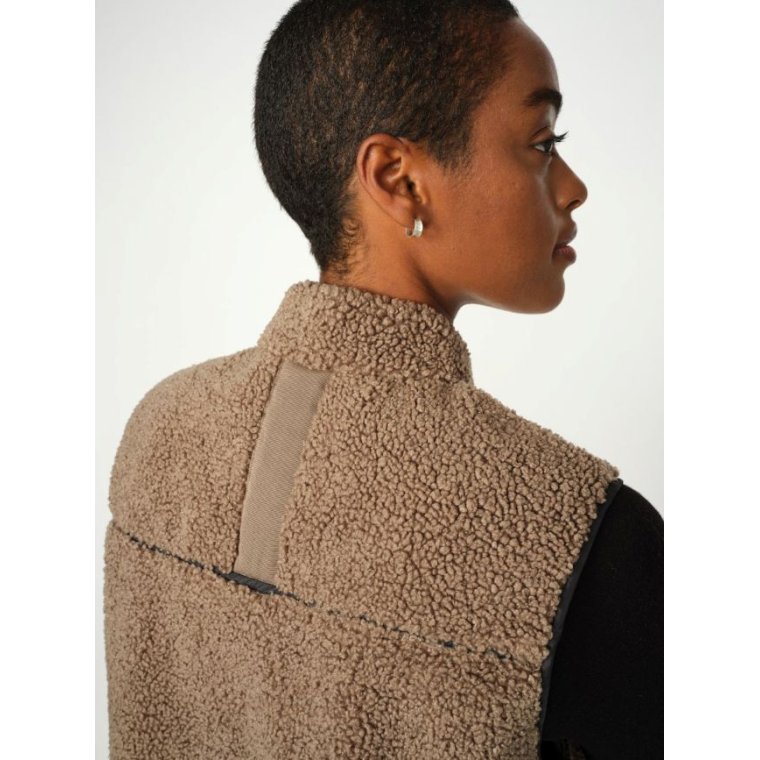 MOS MOSH - MMRowe Teddy Waistcoat - Falcon