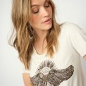MOS MOSH - MMNadine O-SS Deco Tee - Ecru