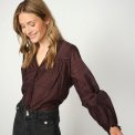 MOS MOSH - MMBenedetta Silky Shirt - Fudge