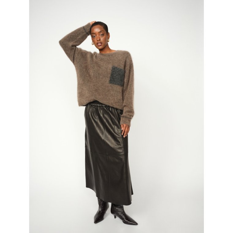 MOS MOSH - MMAlila Mohair Knit - Falcon