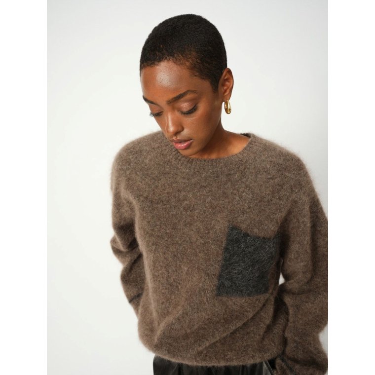 MOS MOSH - MMAlila Mohair Knit - Falcon