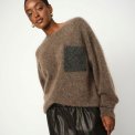 MOS MOSH - MMAlila Mohair Knit - Falcon
