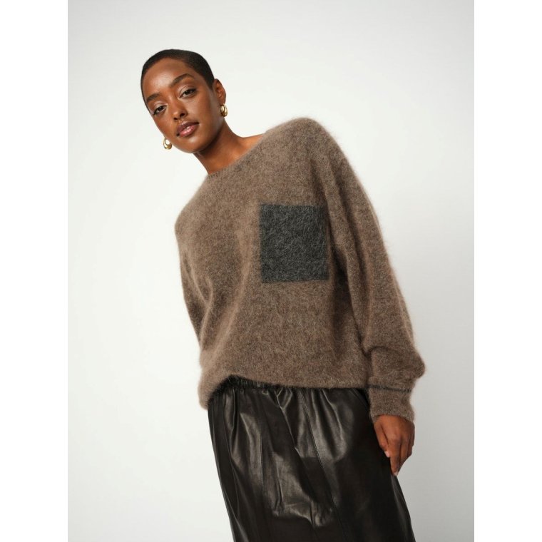 MOS MOSH - MMAlila Mohair Knit - Falcon