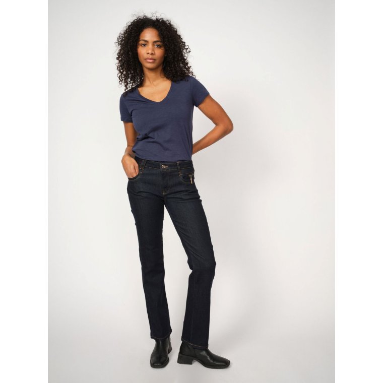 MOS MOSH - MMCarla Naomi Deluxe Jeans - Dark Blue