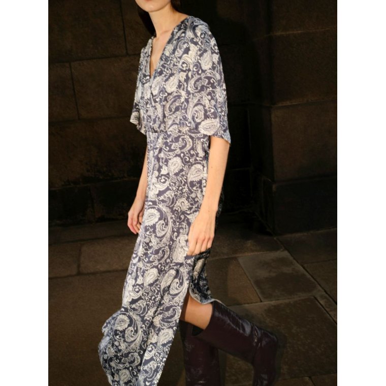 Mos Mosh - MMHosh Winding Dress - India ink