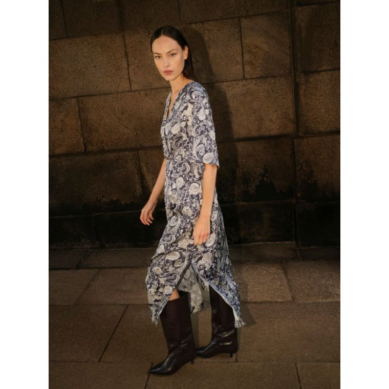 Mos Mosh - MMHosh Winding Dress - India ink