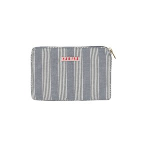 HABIBA - STOCKHOLM STRIPE MINI CLUTCH - SEA