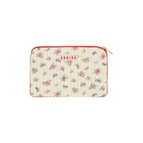 HABIBA - LITTLE BOW MINI CLUTCH - VANILLA
