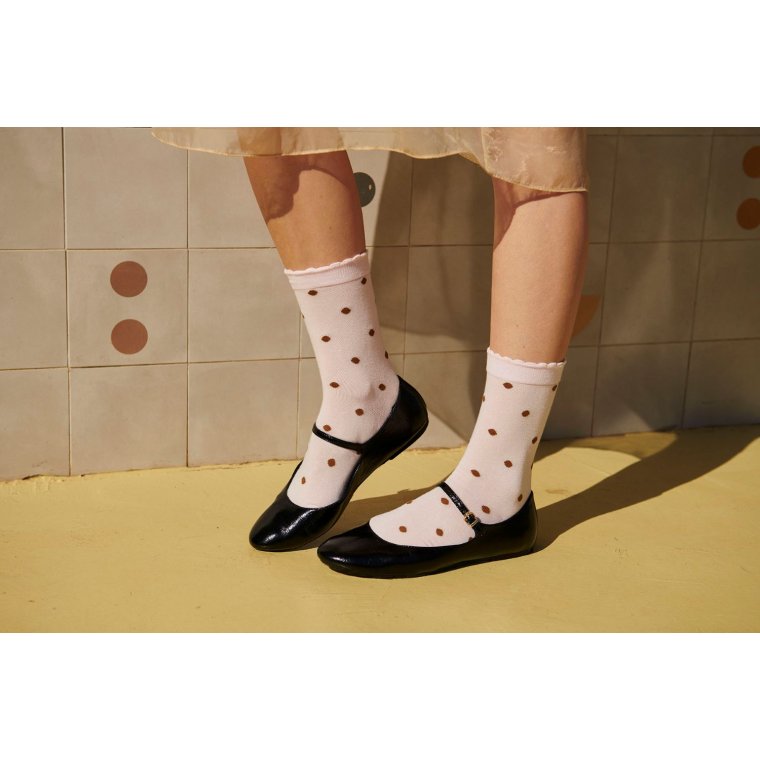 MP DENMARK - Etta socks - Cherry Blossom