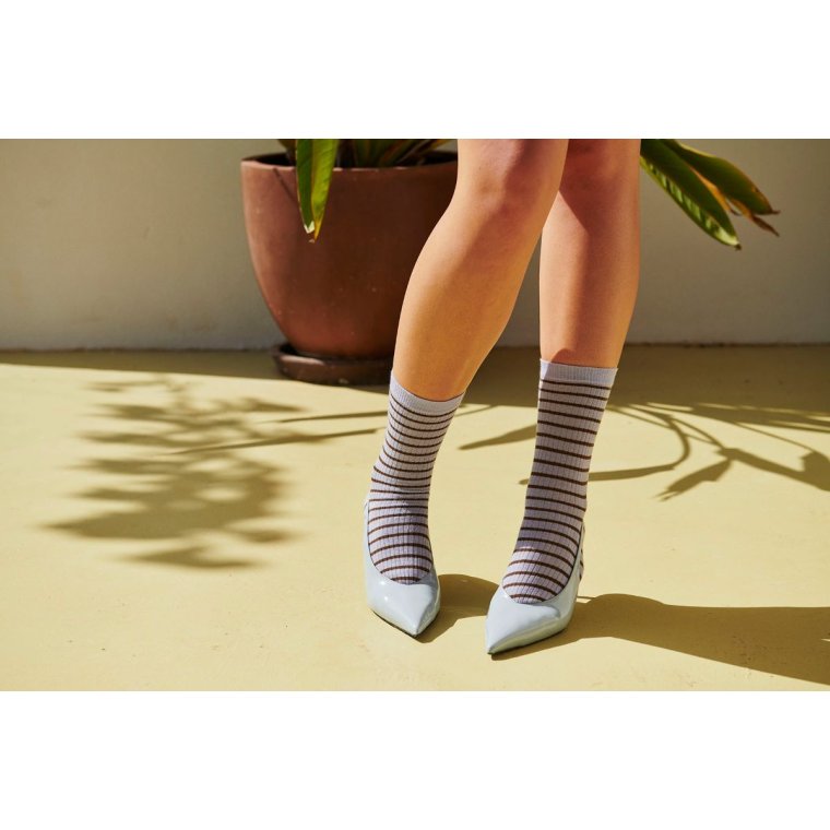 MP DENMARK - Lydia socks - Lavender Sky