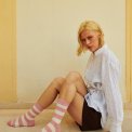 MP DENMARK - Signe socks - Silver Pink