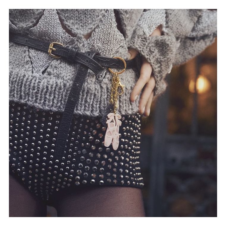 Maanesten - Ballerina Keychain Blush