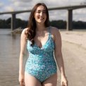 All By Voss - Maika Badedragt, Cross Swim - Botanical Pansy