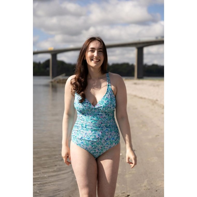 All By Voss - Maika Badedragt, Cross Swim - Botanical Pansy