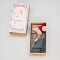 MAILEG - Christmas mouse in matchbox, Big brother