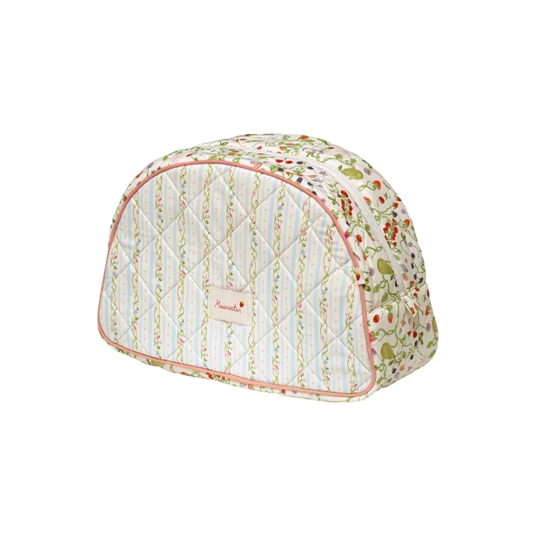 Maanesten - Makeup Bag Big - Summer Stripes Blue