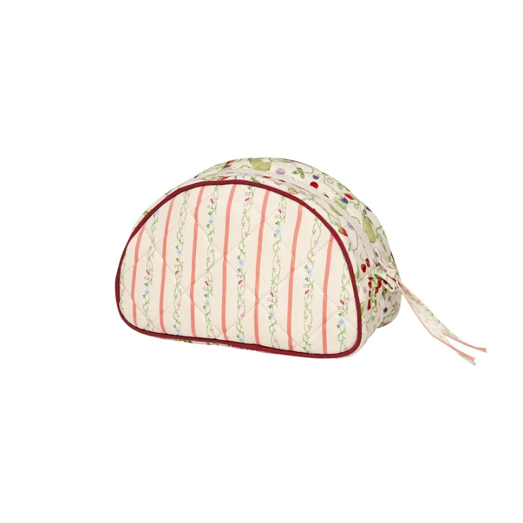 Maanesten - Makeup Bag Medium - Summer Stripes Peach