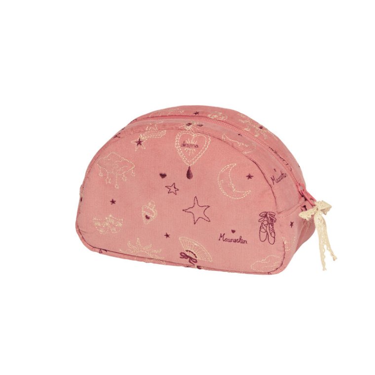 Maanesten - Makeup Bag Medium Pink Theatre Magic