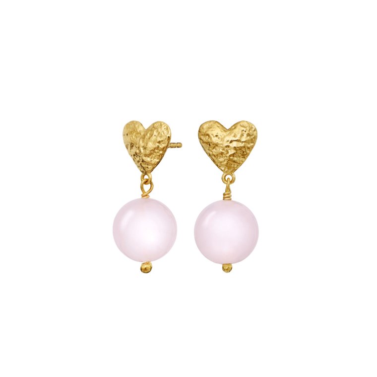 Maanesten - Maria Earrings - forgyldt