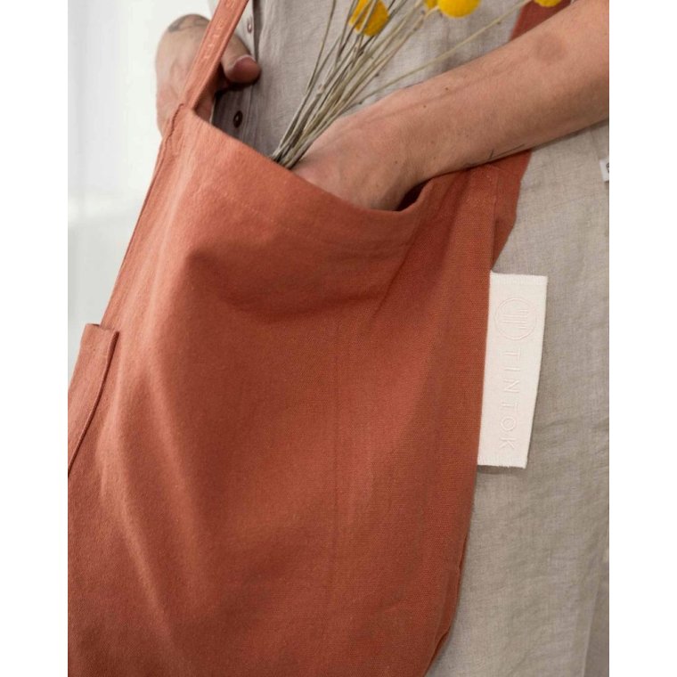 TINTOK - GOTS Mira canvas copper brown