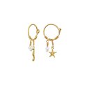 Maanesten - Momi Earrings - Forgyldt