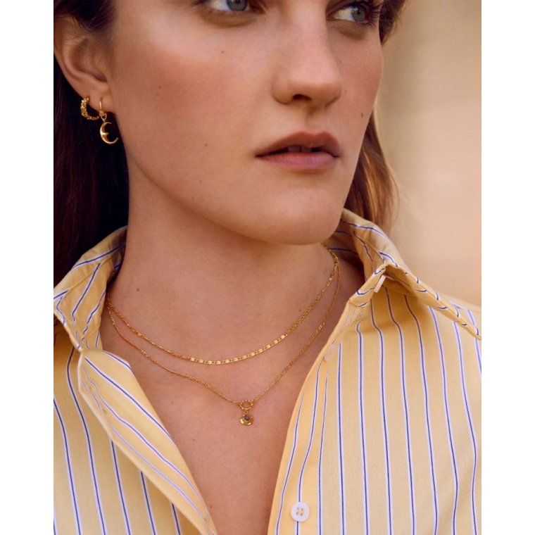 Maanesten - Eva Choker Necklace - Forgyldt