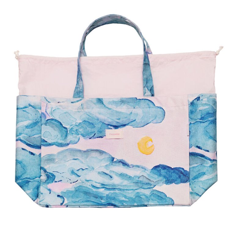 Maanesten - Moonshine Rose Big Canvas Totebag