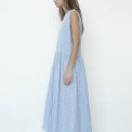 Studio Feder - NOELLE DRESS - SEERSUCKER - FJORD