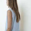 Studio Feder - NOELLE DRESS - SEERSUCKER - FJORD