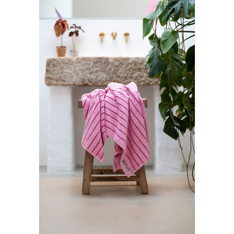 BONGUSTA - NARAM HNDKLDE - baby pink & ski patrol red