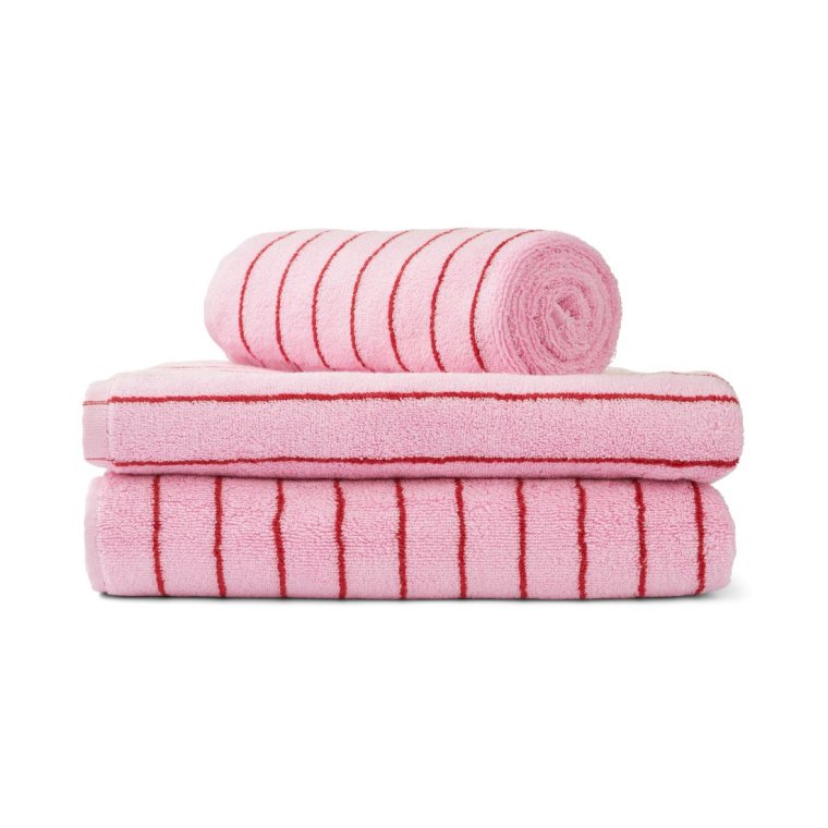 BONGUSTA - NARAM HNDKLDE - baby pink & ski patrol red