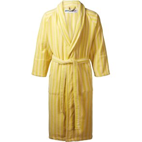 BONGUSTA - NARAM BATHROBE - Pristine & Neon yellow