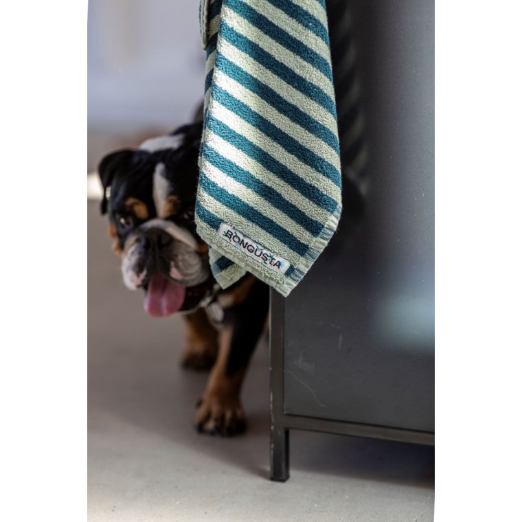 Bongusta - Naram hndklde - sea foam/deep teal