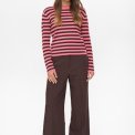 NMPH - NUSTRIPY PULLOVER - Pink Lemonade
