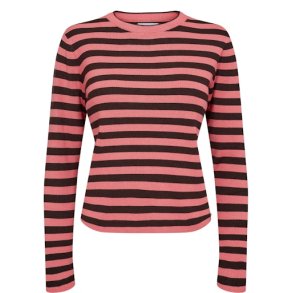 NMPH - NUSTRIPY PULLOVER - Pink Lemonade