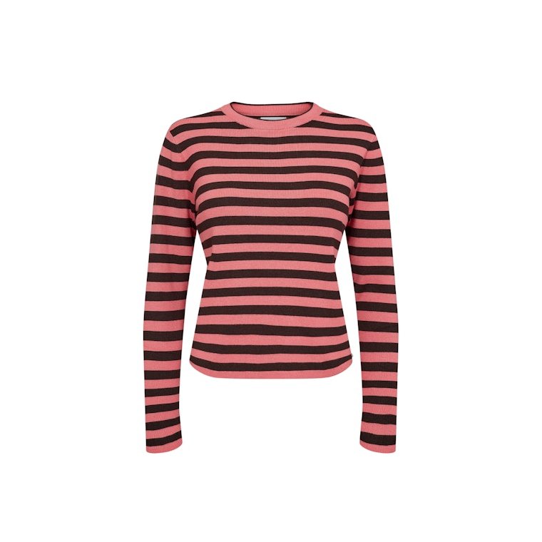 NMPH - NUSTRIPY PULLOVER - Pink Lemonade