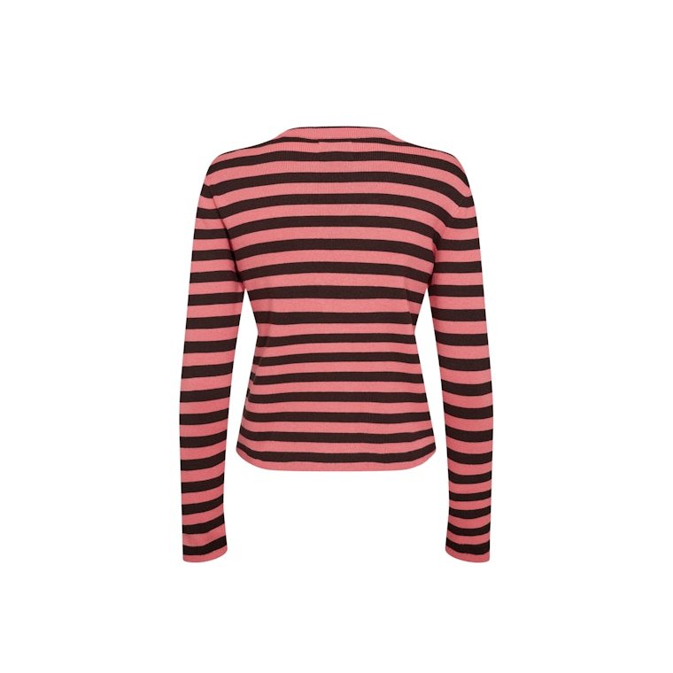 NMPH - NUSTRIPY PULLOVER - Pink Lemonade