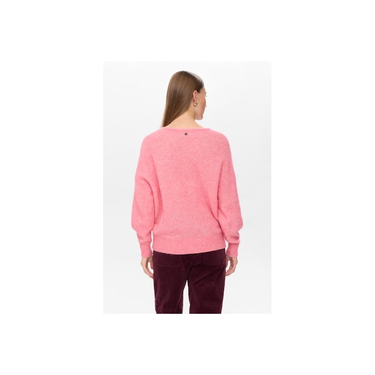 NMPH - NURIETTE V-NECK PULLOVER - Pink Lemonade