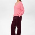 NMPH - NURIETTE V-NECK PULLOVER - Pink Lemonade