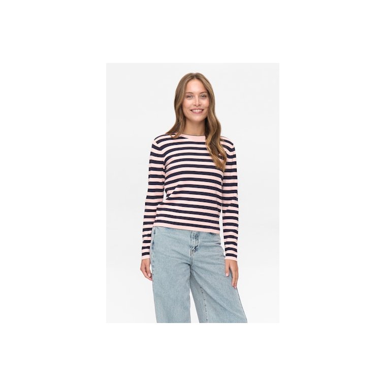 NMPH - NUSTRIPY PULLOVER - Roseate Spoonbill