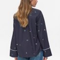 NMPH - NUCHIRO BOXY SHIRT - Dark Sapphire