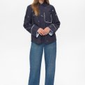 NMPH - NUCHIRO BOXY SHIRT - Dark Sapphire