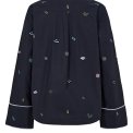NMPH - NUCHIRO BOXY SHIRT - Dark Sapphire