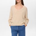 NMPH - NURIETTE V-NECK PULLOVER - gray morn